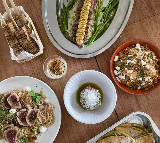 Sharingmenu zomer