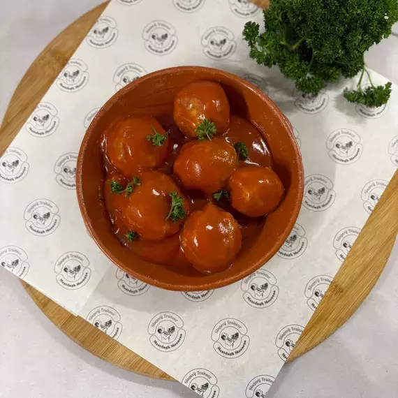 Balletjes in tomatensaus
